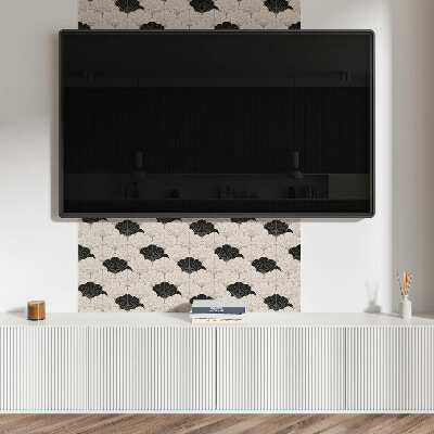 Plăci de vinil Model modern cu frunze
