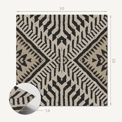 Plăci din vinil Linii într-un stil geometric modern