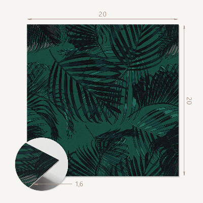 Plăci de vinil Frunze tropicale