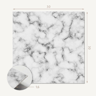 Plăci de vinil Model elegant de marmură, cu nervuri subtile