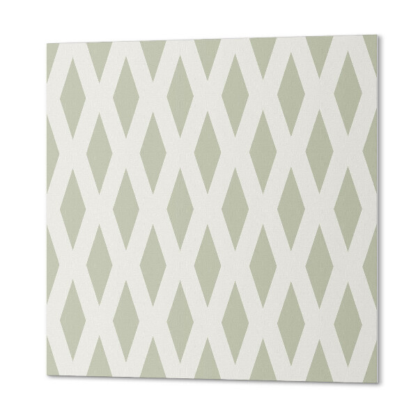 Plăcile de vinil Model geometric de romburi într-o grilă