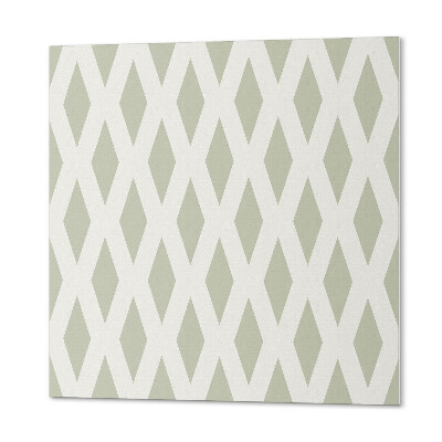 Plăcile de vinil Model geometric de romburi într-o grilă