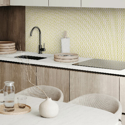 Plăci din vinil Armonia formelor regulate în design