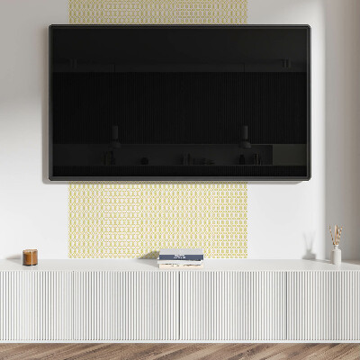 Plăci din vinil Armonia formelor regulate în design