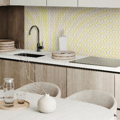 Plăci din vinil Armonia formelor regulate în design