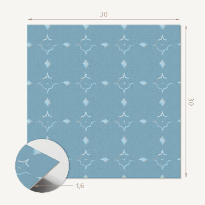 Plăcile de vinil Motive geometrice de diamant