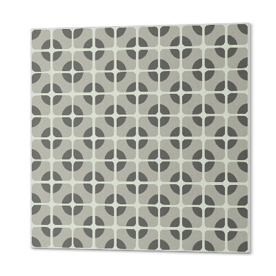 Plăcile de vinil Model elegant de geometrie cu gresie