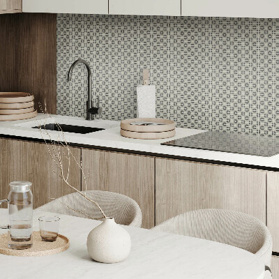 Plăcile de vinil Model elegant de geometrie cu gresie