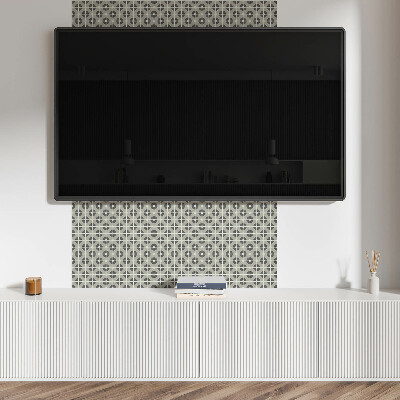 Plăcile de vinil Model elegant de geometrie cu gresie