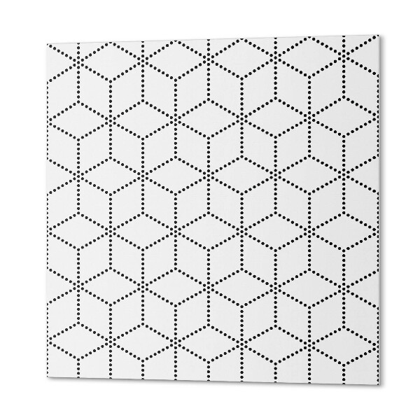 Plăci de vinil Model de puncte în stil hexagonal