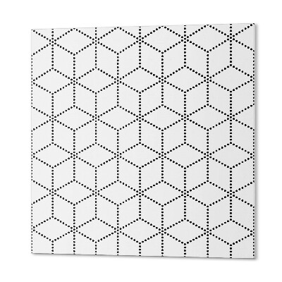 Plăci de vinil Model de puncte în stil hexagonal