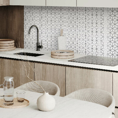 Plăci de vinil Model de puncte în stil hexagonal