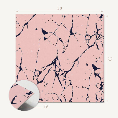 Plăci din vinil Un model elegant de marmură abstractă