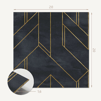 Plăci din vinil Forme și linii geometrice
