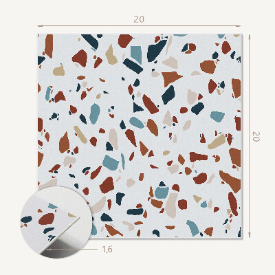 Plăci din vinil Compoziție abstractă de mozaic