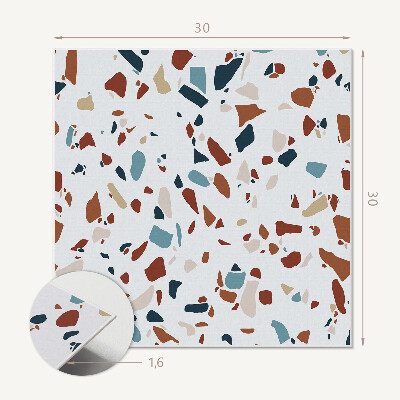 Plăci din vinil Compoziție abstractă de mozaic