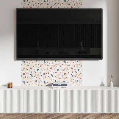 Plăci de vinil Model geometric cu forme artistice