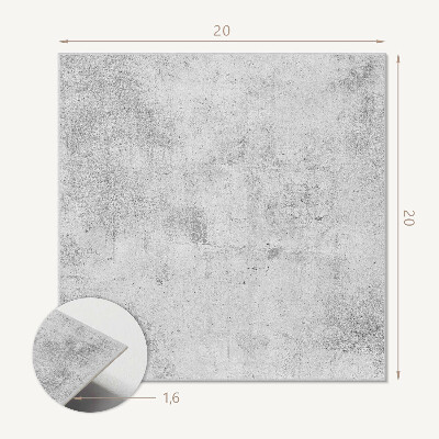 Plăci de vinil Model de beton brut