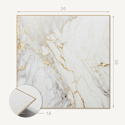 Plăci de vinil Marmură elegantă, cu vene delicate