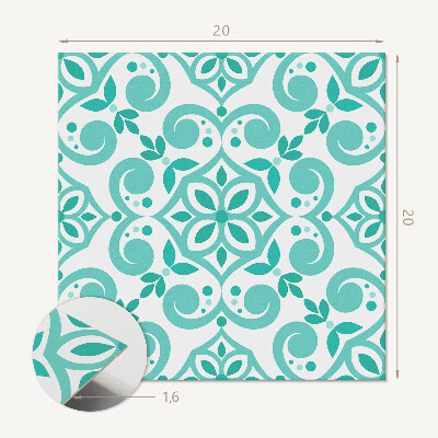 Plăcile de vinil Design elegant cu plante