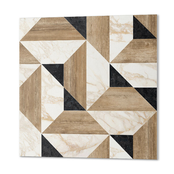 Plăcile de vinil Model geometric pe gresie
