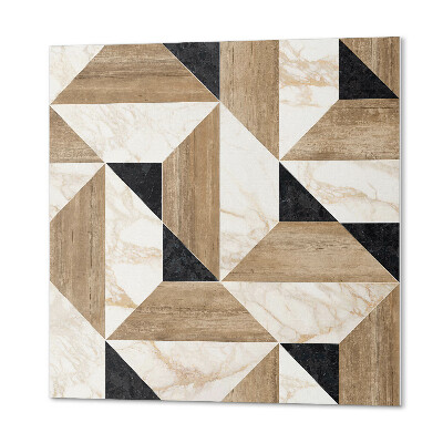 Plăcile de vinil Model geometric pe gresie