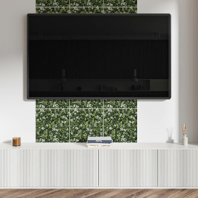 Plăci de vinil Model floral cu flori