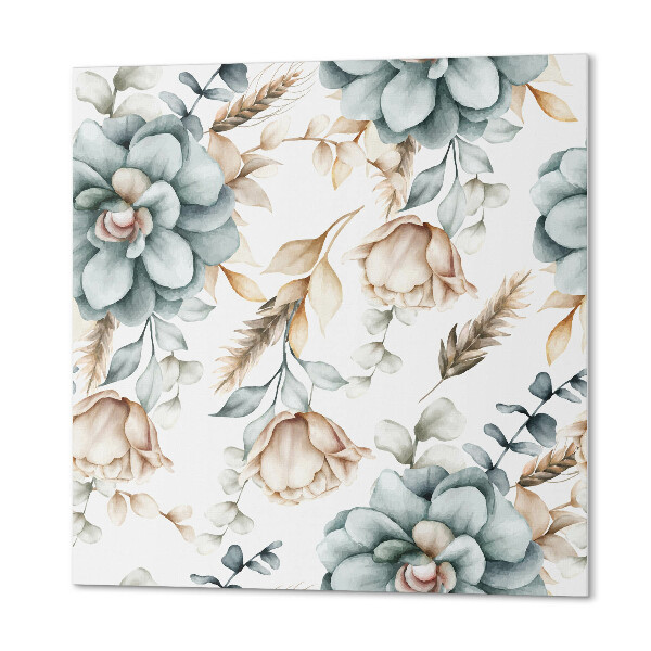 Plăci din vinil Model floral de plante