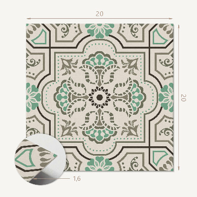 Plăci de vinil Model abstract cu forme geometrice