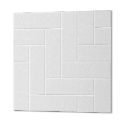Plăci de vinil Oțel geometric în ton cărămidă