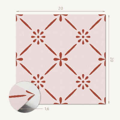 Plăci din vinil Motiv floral modern