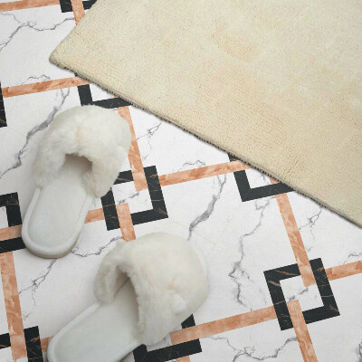Plăci de vinil Modele elegante de marmură în forme geometrice