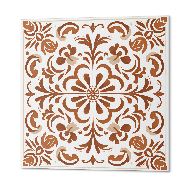 Plăcile de vinil Ornamente cu motiv floral