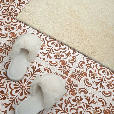 Plăcile de vinil Ornamente cu motiv floral