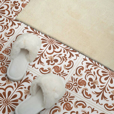 Plăcile de vinil Ornamente cu motiv floral