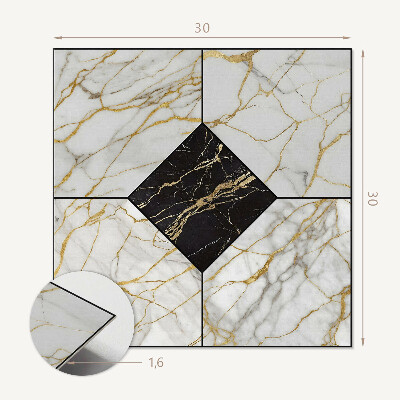 Plăci de vinil Model de marmură de lux