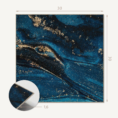 Plăci de vinil Valuri într-un stil abstract