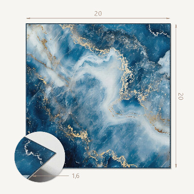 Plăcile de vinil Model de compoziție artistică de marmură