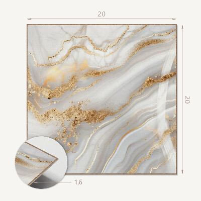 Plăci de vinil Valuri în stil abstract cu detalii