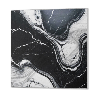 Plăcile de vinil Model de marmură în stil abstract