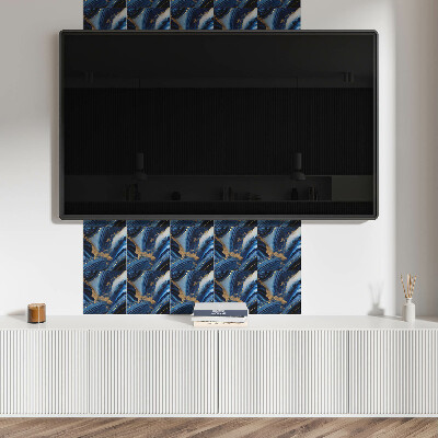Plăcile de vinil Design abstract cu val
