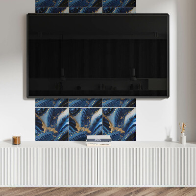 Plăcile de vinil Design abstract cu val