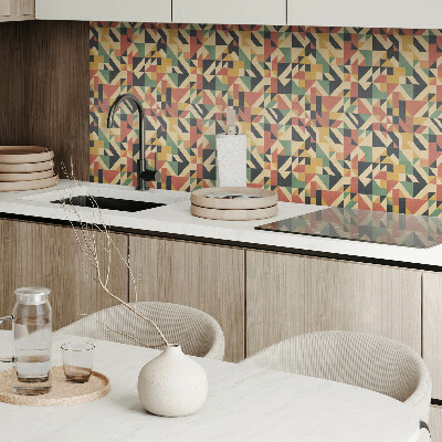 Plăci din vinil Model geometric într-o abordare abstractă