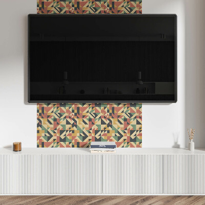 Plăci din vinil Model geometric într-o abordare abstractă