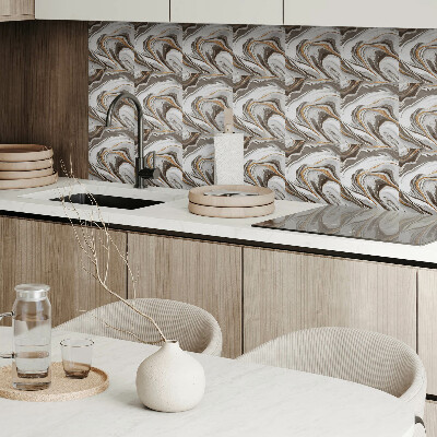 Plăci de vinil Modele ondulate într-un stil modern