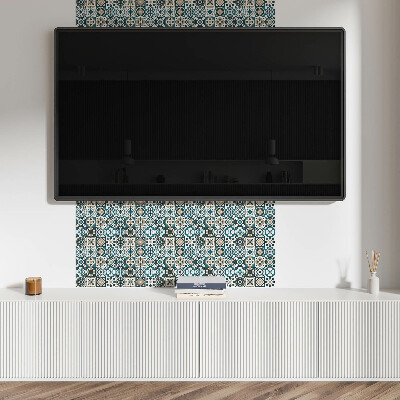 Plăcile de vinil Placi geometrice în ordine artistică