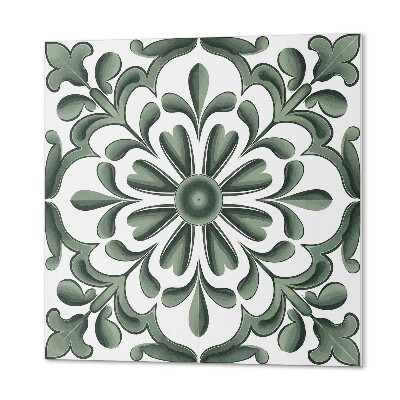 Plăci din vinil Model floral în chenar
