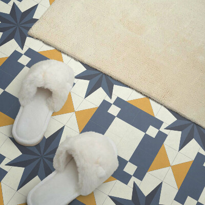Plăcile de vinil Motiv stea geometric elegant