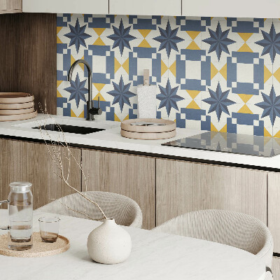 Plăcile de vinil Motiv stea geometric elegant