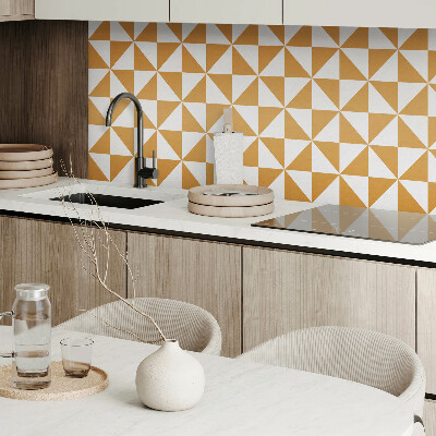 Plăci din vinil Triunghiuri pătrate în stil geometric
